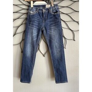 Diesel Kid Thanaz J US Jeans Boys Size 10 Blue Skinny Fit Youth KKA1N Wash Denim